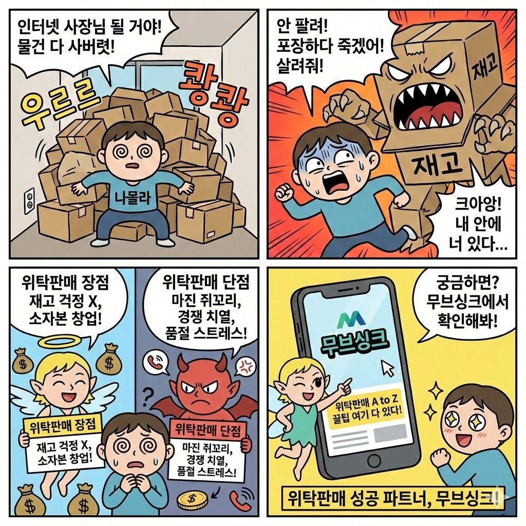 쇼핑몰 재고 걱정 끝! 초보 사장님을 위한 위탁판매 꿀팁 (feat. 무브싱크)